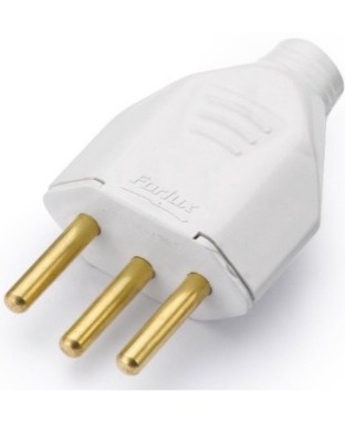 Plug Pino Tomada Femea Macho Tripolar Bipolar Desmontavel Forlux